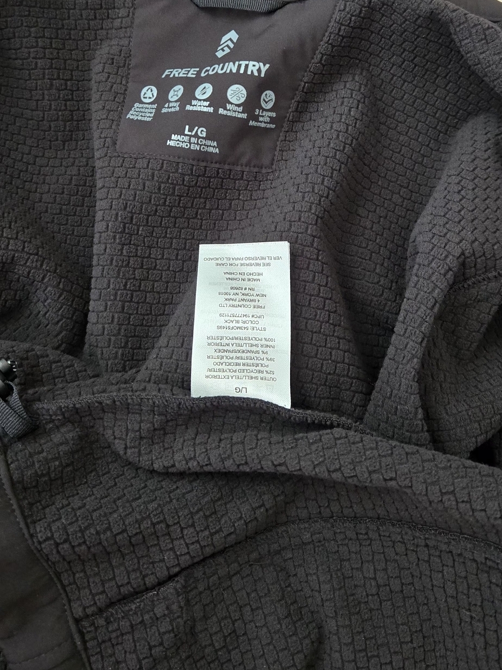 Free Country Men's Softshell Jacket #1292 NWOT - Picture 5 of 10